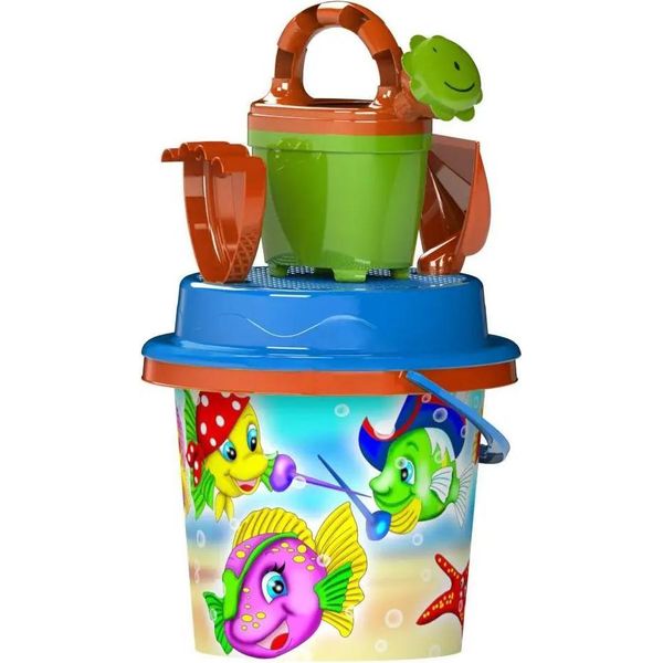GroßHandel Gmbh - Ware Outdoor Active Set Di Secchi Da 5 Pezzi-image