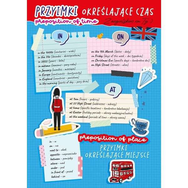 Foglio Fronte-Retro A4 Preposizioni Inglesi Prefissi-image