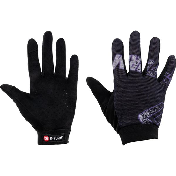Guanto G-FORM "Tempo Youth"" Sb-Verpac Nero/Viola, Taglia S/M (Lunghezza Mano 15-16 Cm)"-image