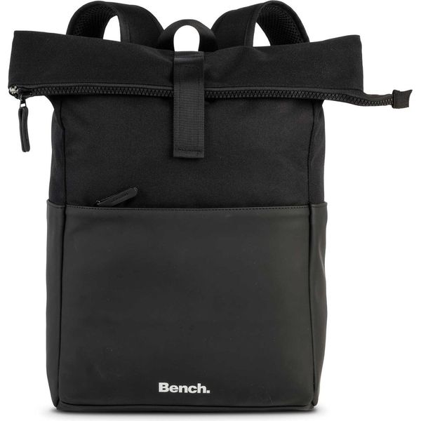 Bench. Zaino Per Laptop Zaino Con Scomparto Per Laptop Style Backpack Black Nero-image
