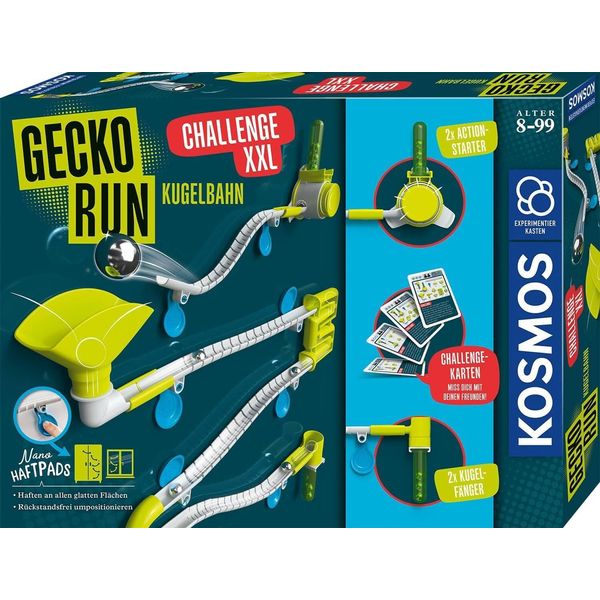 Kosmos Gecko Run Challenge Xxl, Starter Set, Kugelbahn, Baukasten, Ab 8 Jahren, 621285-image