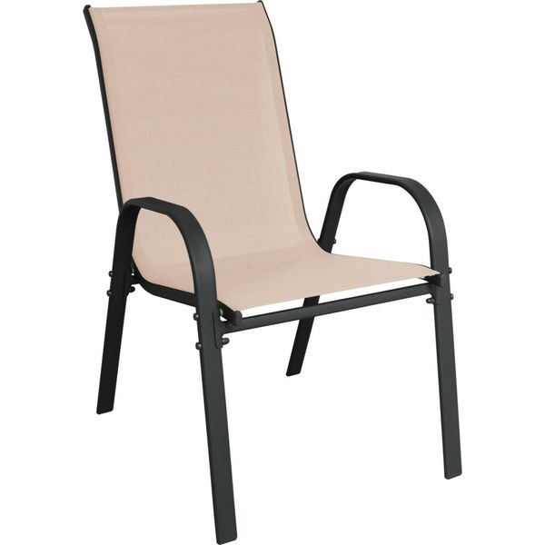 Linder Exclusiv Sedia Da Giardino Stapel MC330883 Beige-image