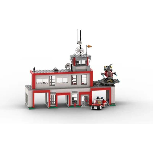 SchäFer Toy Company Gmbh Brixies Plus Feuerwehr Station / Fire St-image