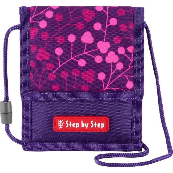 Step By Step Borsello Da Collo Neck Pouch Butterfly Night Ina Viola Scuro-image