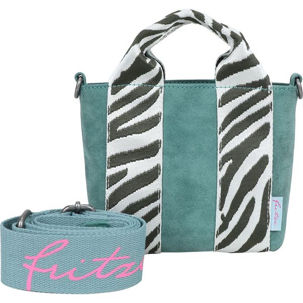 Fritzi Aus PreußEn Borsa A Tracolla Bini Jive Crossbody Petrol Zebralini Petrolio-image