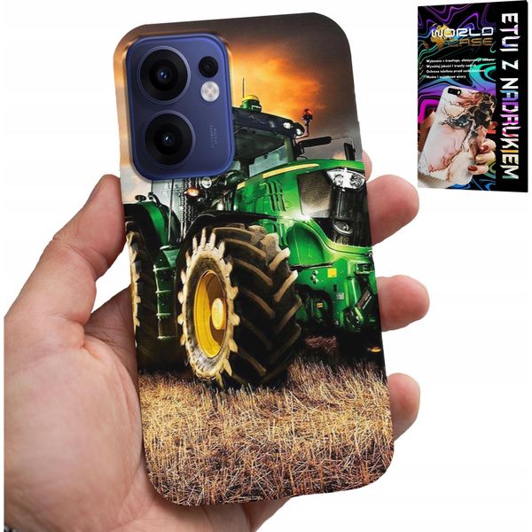 Custodia Per Oppo Find X5 Lite - Trattore Agricolo + Vetro-image