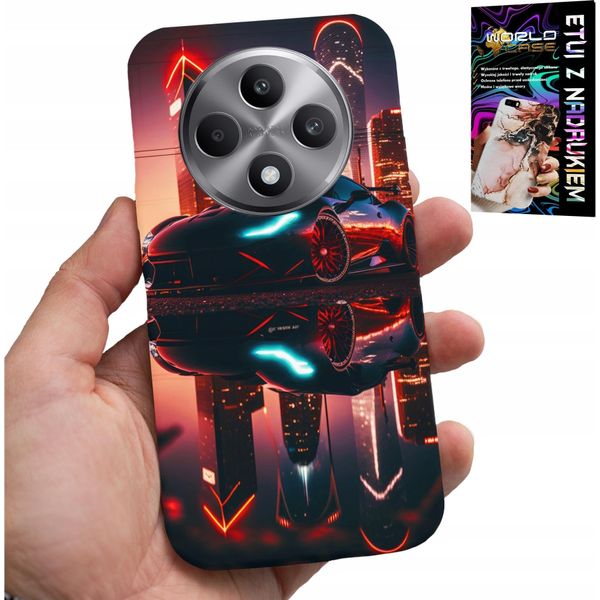 Custodia Per Oppo Reno12 F / 12Fs 5G - Auto Fan, Modelli Per Uomini + Pellicola Protettiva-image