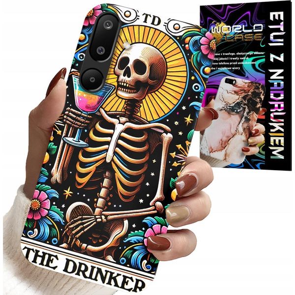 Custodia Per Samsung Galaxy M16 5G - The Drinker Alko Winko Drink Modelli Case-image