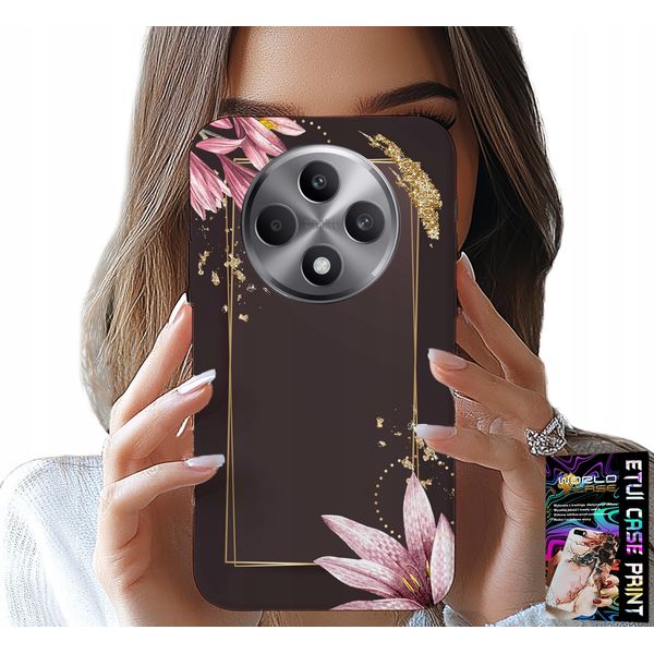Custodia Per Oppo Reno12 F / 12Fs 5G - Custodia Con Motivi Floreali Eleganti-image