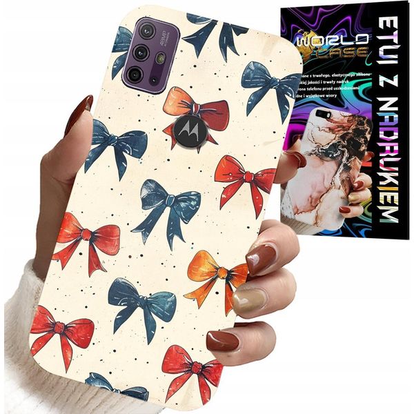 Custodia Per Motorola Moto G10 / G30 - Nastri Colorati Nastro Motivi Alla Moda-image