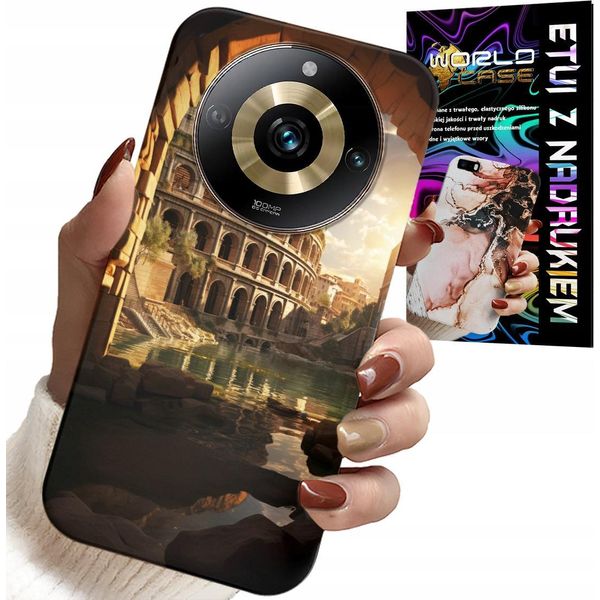 Custodia Per Realme 11 Pro - Roma Colosseo Romani Antichità-image