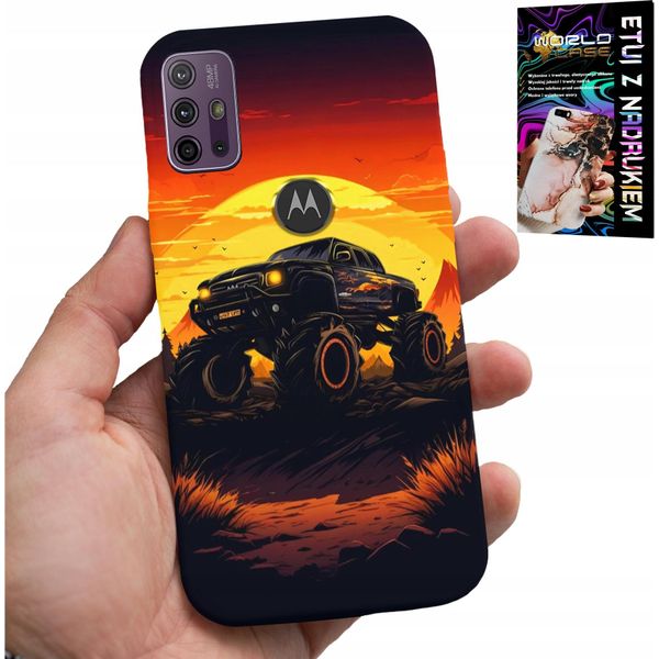 Custodia Per Motorola Moto G10 Power - Monstertruck, Camion, Motivi + Vetro-image