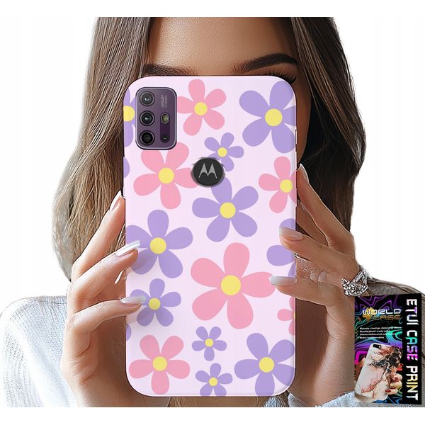 Custodia Per Motorola Moto G10 / G30 - Margherite Colorate, Margherita, Fiori-image