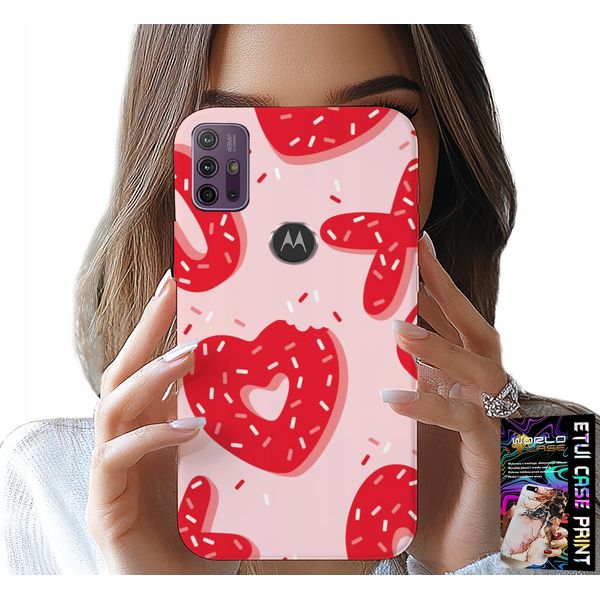 Custodia Per Motorola Moto G10 Power - Modelli Femminili E Alla Moda Xoxo Cuore + Vetro-image