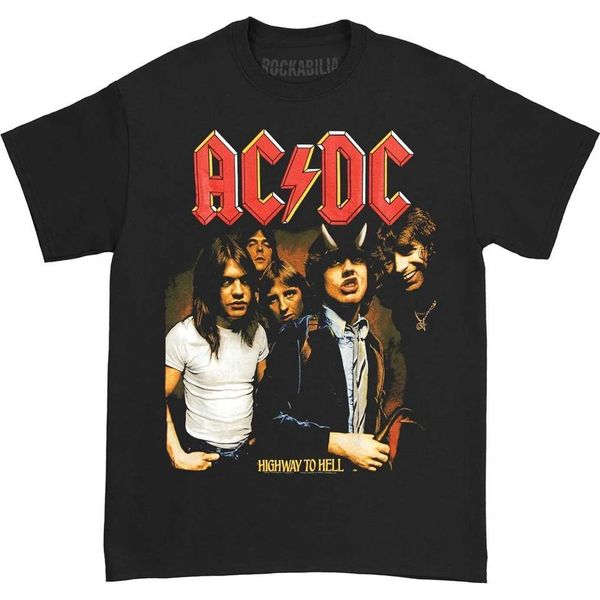 Ac/Dc - Maglietta "Highway To Hell"" Da Uomo BI53256 (4XL) (Nero)"-image
