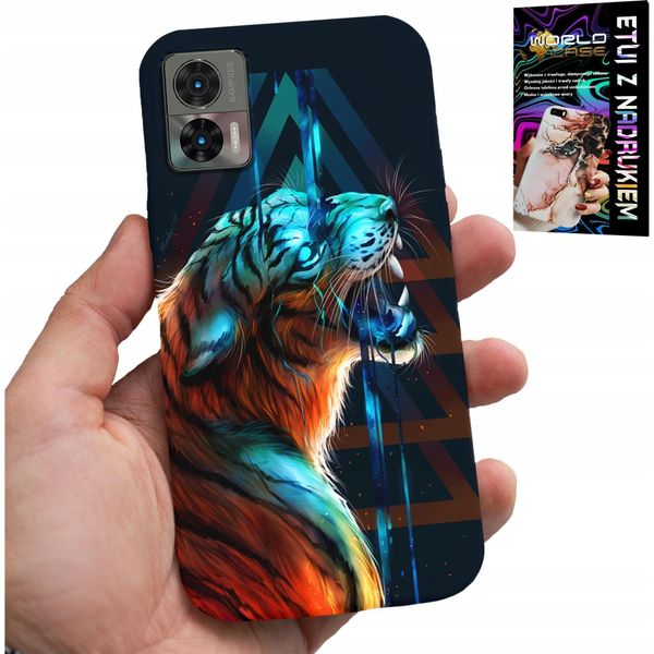Custodia Per Motorola Edge 30 Neo - Tigre Motivi Maschili Per Custodia, Case-image