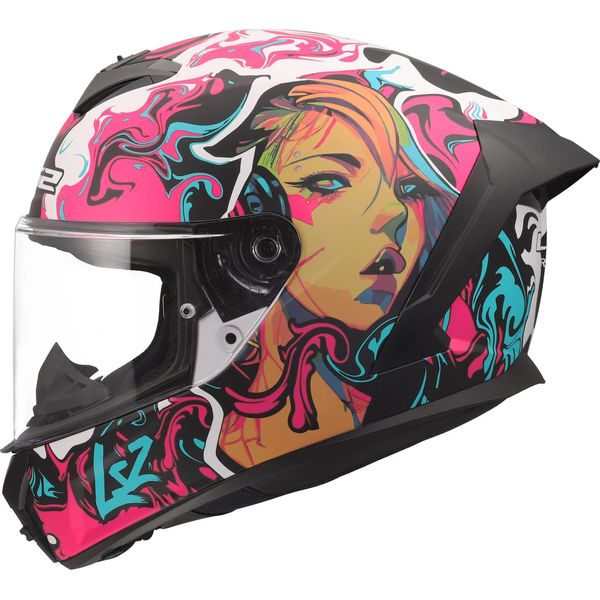 Ls2 Ff820 Rapid Iii Cyberg Casco Integrale Multicolore M Multicolore M-image