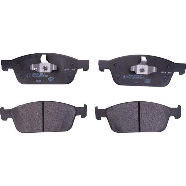 Set Di Pastiglie Freno, Disco Freno Anteriore Hella Per Ford Kuga Ii-image
