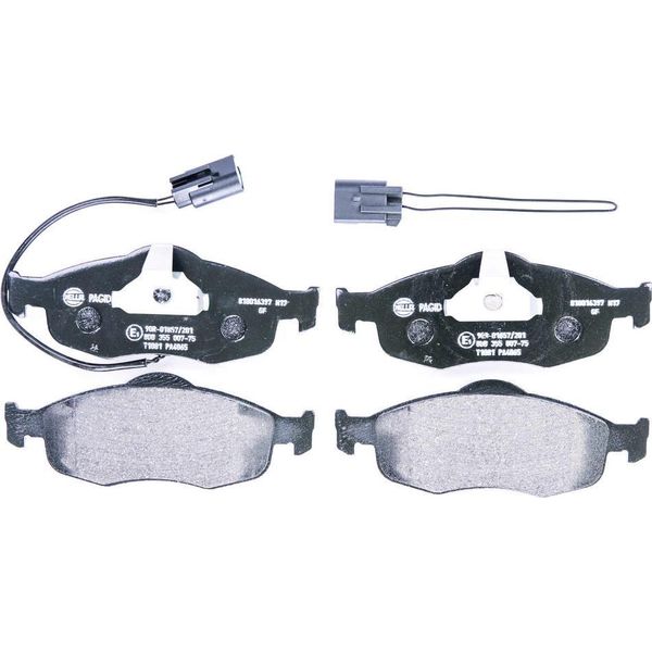 Set Di Pastiglie Freno, Disco Freno Anteriore Hella Per Ford Mercury-image