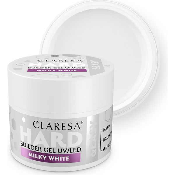 Claresa ŻEl BudująCy Gel Costruttore Duro E Facile Bianco Latte 12G-image