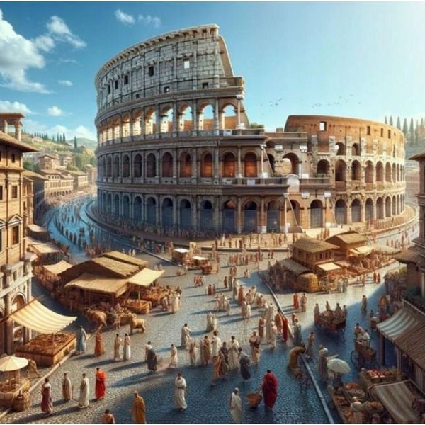 Norimpex Diamante Dipinto Colosseo 30X40Cm-image