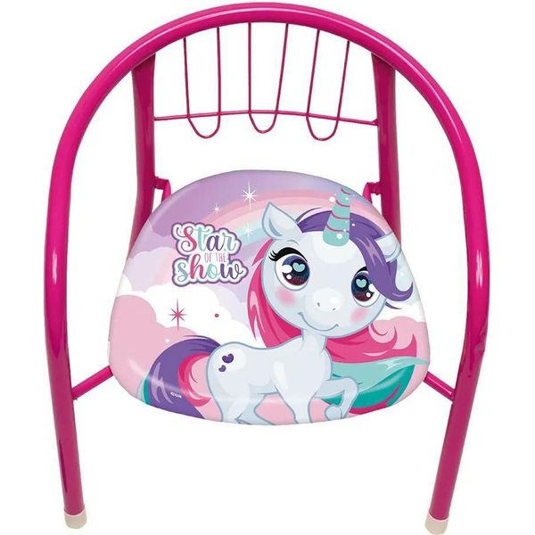 Sedia In Metallo Unicorn Rosa Rosa Taglia Unica-image