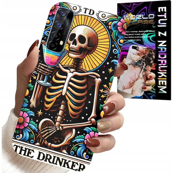 Custodia Per Realme 7 - The Drinker Alko Winko Drink Modelli Custodia-image