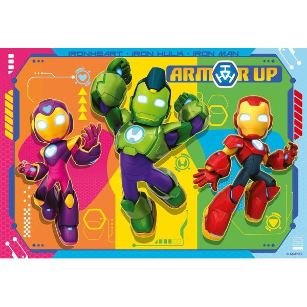Ravensburger Iron Man E I Suoi Fantastici Amici Puzzle Da 35 Pezzi-image