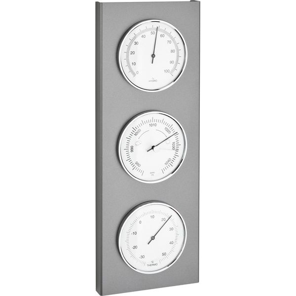 Tfa - Stazione Meteorologica Analogica Da Esterno In Metallo 20.2033 - Antracite-image