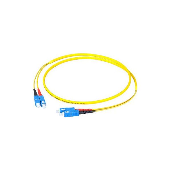 Efb-Elektronik Ponticello Duplex SC-SC 9/125µ, OS2, Lszh, Giallo, Gemello Piatto 3X5Mm, 3M Produttore: Efb Elektronik (O2513FT.3)-image