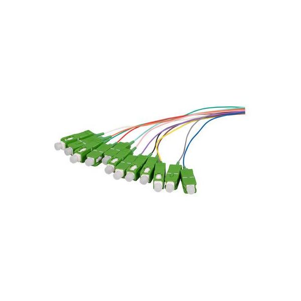 Efb-Elektronik Pigtail In Fibra Sc 9/125µ G657A2, Set Di 12 Colori, 2 M Produttore: Efb Elektronik (FTTH-PIGTAIL-SC12)-image