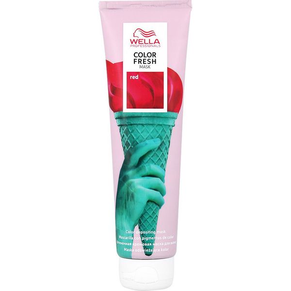 Wella Color Fresh Maschera Di Deposito Del Colore - Rosso 150 Ml-image