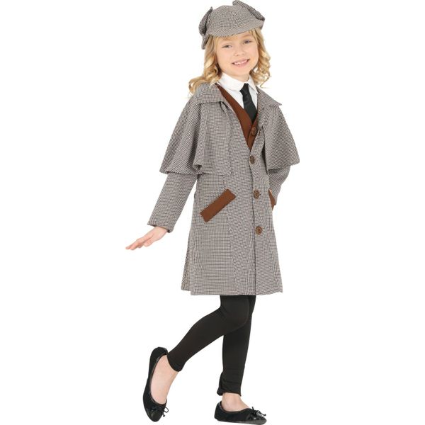 Guirca Costume Da Detective Ragazzo 10-12 Anni 10-12 Anni-image