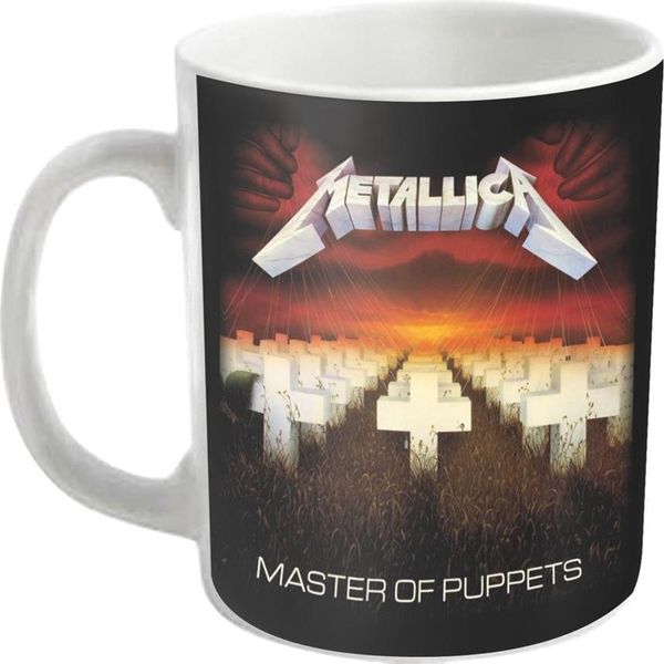 Metallica - Tazza Da Caffè "Master Of Puppets"" PH3182 (Taglia Unica) (Bianca)"-image