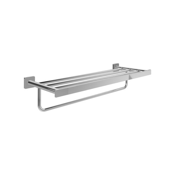 V&B Handtuchablage Elements Striking 595Mm, Chrom ; Villeroy & Boch (TVA15200600061)-image