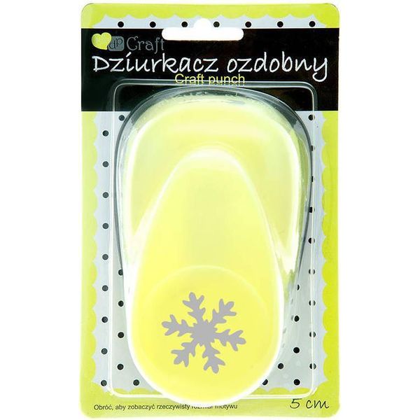 Punzone Decorativo Fiocco Di Neve 5Cm-image