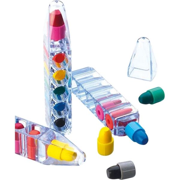 Midocean - Pastelli A Cera "Magic"" Set MO308 (Taglia Unica) (Trasparente/Colorato)"-image