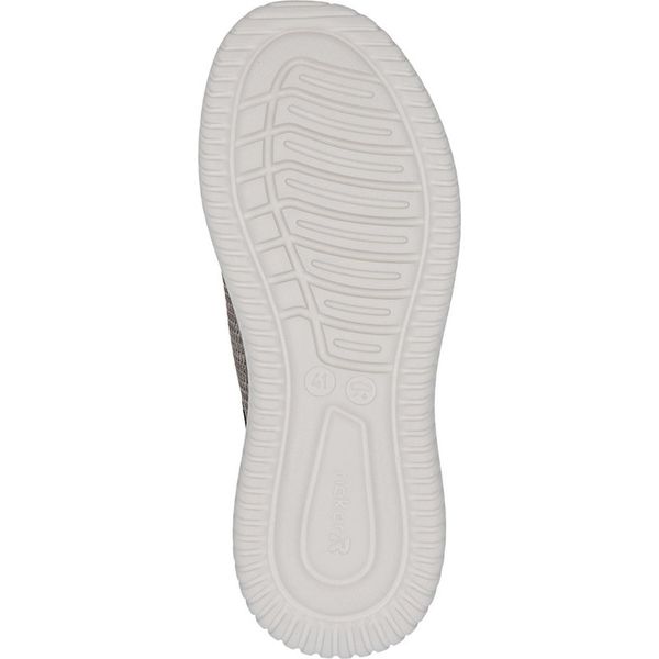 Sneaker Da Uomo Rieker Con Elastico, Larghezza Comfort G 1/2 B9651, Taglia: 42 Eu, Colore: Marrone-image