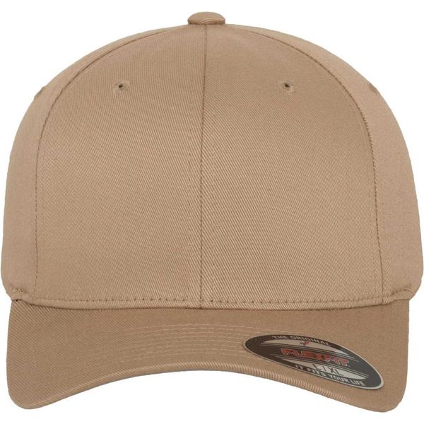 Flexfit - Cappellino Da Baseball Per Uomo/Donna Unisex, Lana Pettinata BC7201 (XS-S) (Marrone Kaki)-image