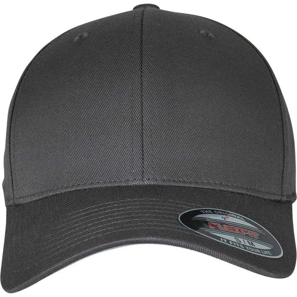 Flexfit - Cappellino Da Baseball Per Uomo/Donna Unisex, Lana Pettinata BC7201 (XS-S) (Grigio Scuro)-image