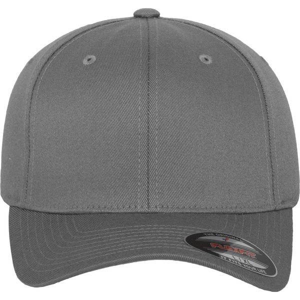 Flexfit - Cappellino Da Baseball Per Uomo/Donna Unisex, Lana Pettinata BC7201 (XS-S) (Grigio)-image