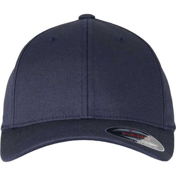 Flexfit - Cappellino Da Baseball Per Uomo/Donna Unisex, Lana Pettinata BC7201 (L-XL) (Blu Navy Scuro)-image