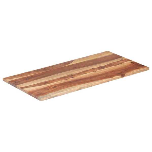 Syfax™ Piano Tavolo In Legno Massello Di Acacia 25-27 Mm 60X100 Cm-image