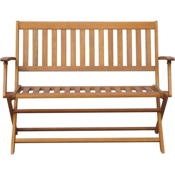 Syfax™ Panchina Da Giardino 120 Cm In Legno Massello Di Acacia-image