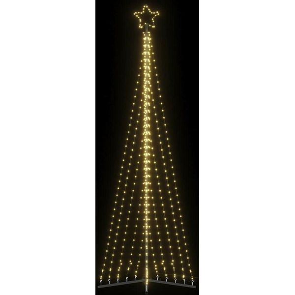 Maison Exclusive - Albero Di Natale Led 495 Led Bianco Caldo 300,5 Cm-image