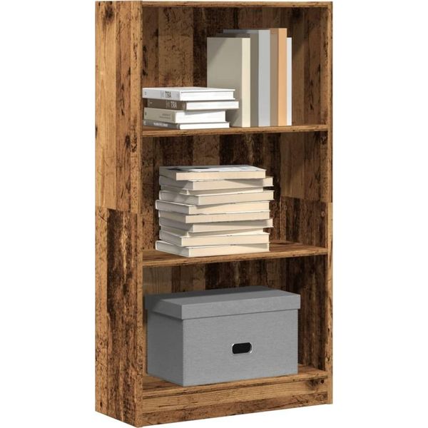 Maison Exclusive - Libreria Effetto Legno Antico 60X24X109 Cm Materiale Ligneo-image