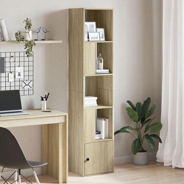 Maison Exclusive - Libreria In Rovere Sonoma 40X36X189 Cm Materiale Ligneo-image