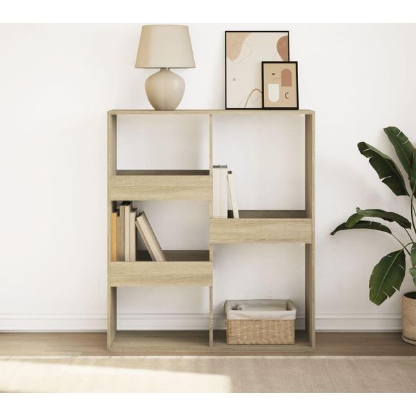 Maison Exclusive - Libreria/Divisorio In Rovere Sonoma 100X33X115 Cm-image