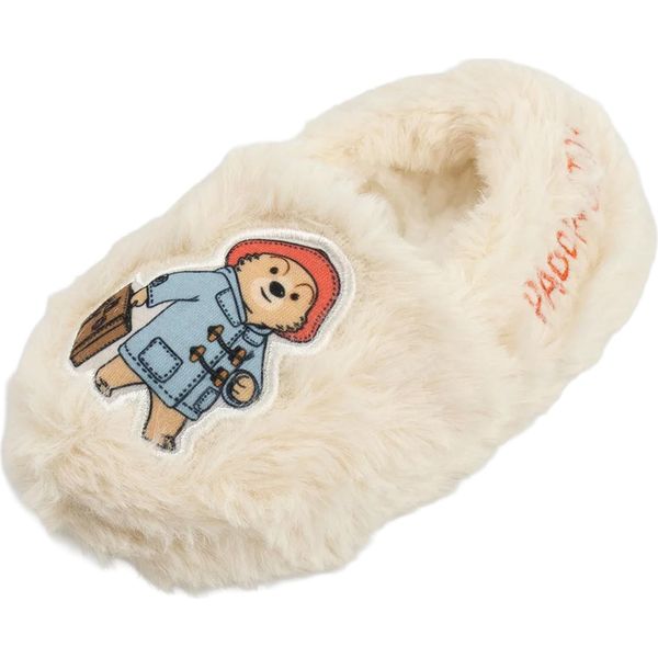 Paddington Bear - Pantofole Per Bambini NS9678 (27 Eu) (Beige)-image