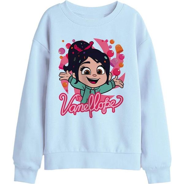 Wreck-It Ralph - Felpa Per Bambini TV30005 (128) (Azzurro)-image